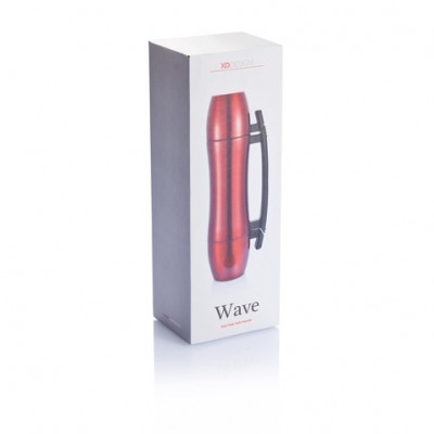Термос Wave Grip с ручкой, красный Термос Wave Grip с ручкой, красный