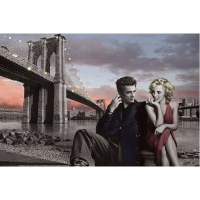 Постер Brooklyn nights 61 x 91,5 см Постер Brooklyn nights 61 x 91,5 см