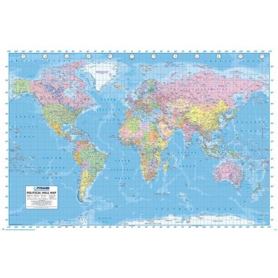 Постер "World Map (Political)" Постер "World Map (Political)"