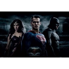 Постер Batman V Superman Trio / Бэтмен & Супермен 61 x 91,5 cм Постер Batman V Superman Trio / Бэтмен & Супермен 61 x 91,5 cм