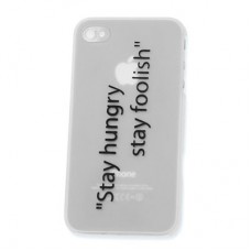 Чохол для iPhone 4G "Stay hungry Stay foolish" Чохол для iPhone 4G "Stay hungry Stay foolish"