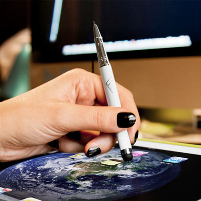 Стилус для iPad, iPhone, iPod "Double Pen" Стилус для iPad, iPhone, iPod "Double Pen"