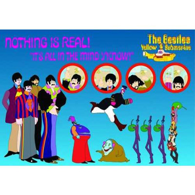 Открытка "Nothing is Real" Открытка "Nothing is Real"