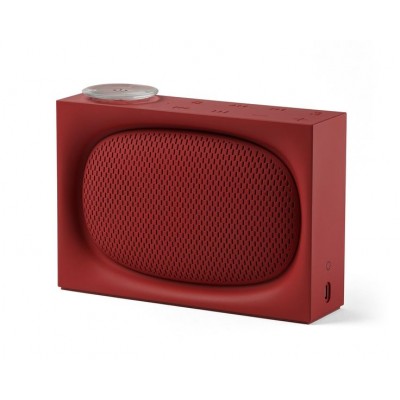 Bluetooth колонка с радио Lexon ONA, красная Bluetooth колонка с радио Lexon ONA, красная