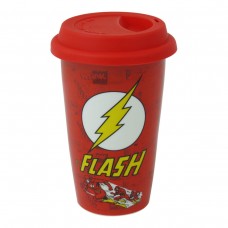 Эко кружка для путешествий (с крышкой) Dc Comics (the flash)