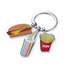  Брелок I love burgers 