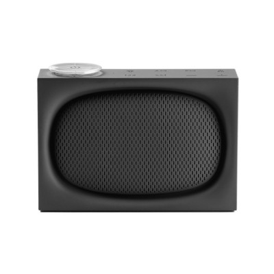 Bluetooth колонка с радио Lexon ONA, черная Bluetooth колонка с радио Lexon ONA, черная