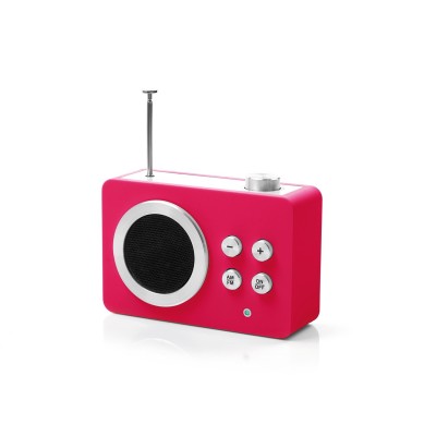 Радиоприемник Lexon Mini dolmen (AM/FM - MP3), розовый Радиоприемник Lexon Mini dolmen (AM/FM - MP3), розовый