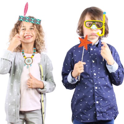 Аксесуари для фотосесій (фотобутафорія) "Photobooth Kids" Аксесуари для фотосесій (фотобутафорія) "Photobooth Kids"
