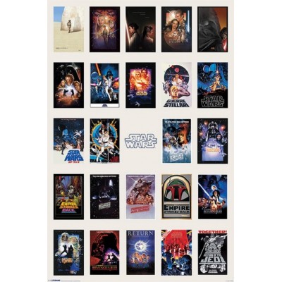 Постер "Star Wars / Зоряні війни" 61 x 91,5 см Постер "Star Wars / Зоряні війни" 61 x 91,5 см