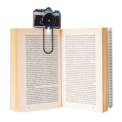 Закладка-ліхтарик для книг "Camera" з підсвічуванням Закладка-ліхтарик для книг "Camera" з підсвічуванням