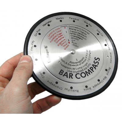 Диск с рецептами для коктейлей Bar Compass Диск с рецептами для коктейлей Bar Compass
