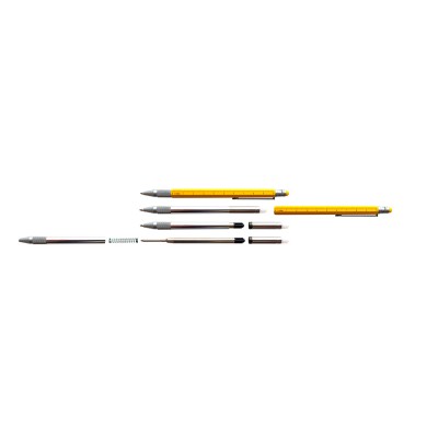 Кулькова ручка Troika Construction SLIM, жовта Кулькова ручка Troika Construction SLIM, жовта