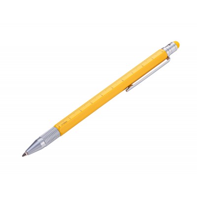 Кулькова ручка Troika Construction SLIM, жовта Кулькова ручка Troika Construction SLIM, жовта