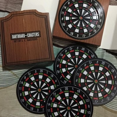  Набір костерів "Dartboard" 4 шт. 