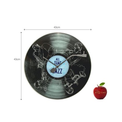  Настінний годинник "All the Jazz" Ø43 см 
