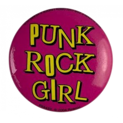 Значок "Punk Rock Girl"