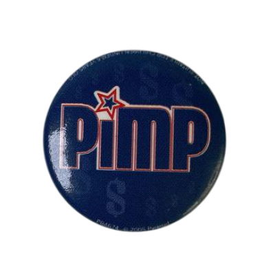 Значок "Pimp" d 2.5см Значок "Pimp" d 2.5см