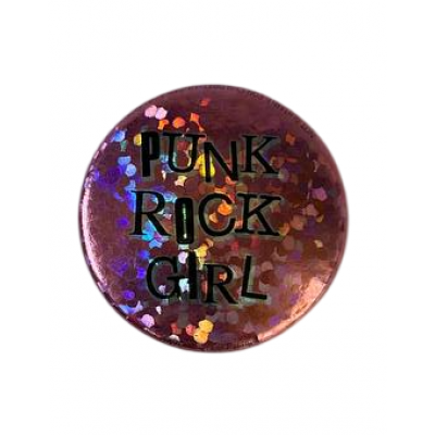 Значок- badges "Punks Rock Girl "