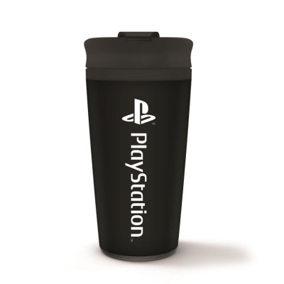 Металлическая кружка для путешествий "Playstation (Onyx), 450 мл