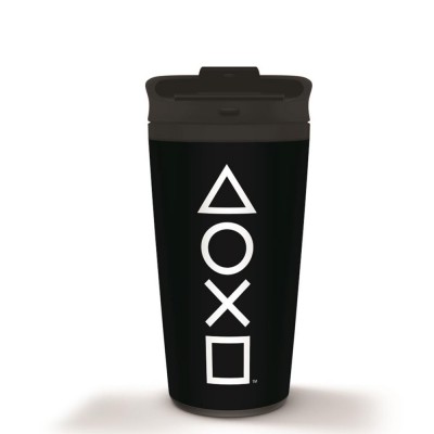 Металлическая кружка для путешествий "Playstation (Onyx), 450 мл
