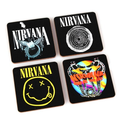 Набор костеров (4 шт.) "Nirvana" Набор костеров (4 шт.) "Nirvana"