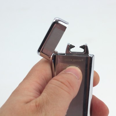 Зажигалка электронная "ARC IGNITER" /CHROME/