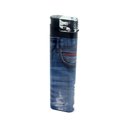 Зажигалка-гигант Jeans, синяя