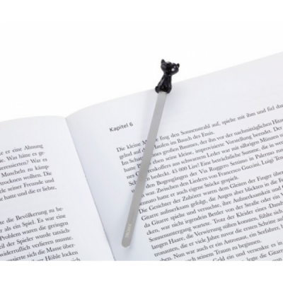 Закладка книжкова Troika, чорна 