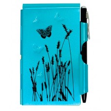 Кишеньковий блокнот із ручкою Blue butterfly Кишеньковий блокнот із ручкою Blue butterfly