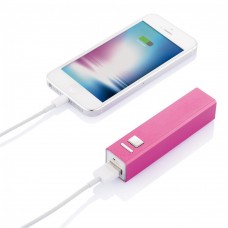 Зарядное устройство 2200 mAh розовое
