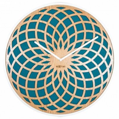Часы настенные "Sun Large Turquoise" Ø50 см Часы настенные "Sun Large Turquoise" Ø50 см