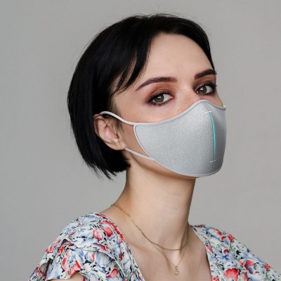 Маска антивірусна N95 XD-Design з 5-ма фільтрами та чохлом, сіра Маска антивірусна N95 XD-Design з 5-ма фільтрами та чохлом, сіра