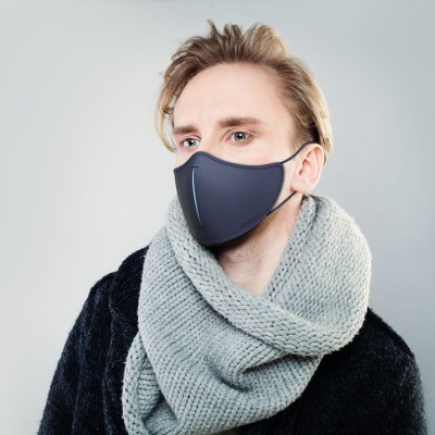 Маска антивірусна N95 XD-Design з 5-ма фільтрами та чохлом, синя Маска антивірусна N95 XD-Design з 5-ма фільтрами та чохлом, синя